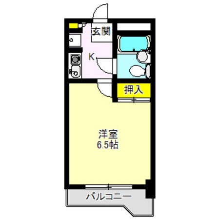 ＮＯＡマンションの物件間取画像